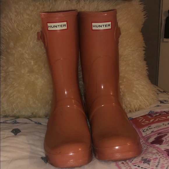 Hunter Shoes - Hunter coral short rain boots